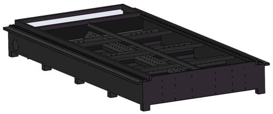 Ciężka maszyna do cięcia laserowego CNC z wysoką dynamiczną reakcją, stabilną dokładnością cięcia i mocą laserową 12000-40000W
